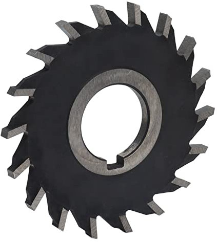 HSS Involute Gear Cutters, Edges 32mm Inner Bore Fine Punching Disc Cutter for Milling Machine