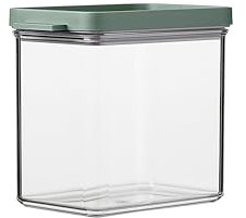 Mepal Vorratsdosen mit Deckel - Vorratsbehälter Luftdicht & Stapelbar - Küchenaufbewahrung & Organisation - Spülmaschinenfest - 1100 ml - Nordic sage