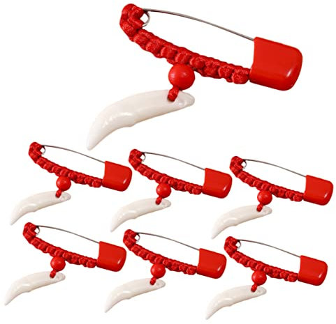 NUOBESTY 8st Kleine Sicherheitsnadel Dekorative Sicherheitsnadel Zum Quilten Stiftclips Aus Metall Sicherheitsnadel Selber Machen Mini Rostfreier Stahl Baby Anhänger