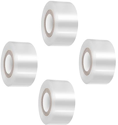 Yardenfun 4rollen Transparente Pfropfbänder Haushaltspflanzenbänder Garten Und Baumschulbänder Blumenband Für Knospen Und Pfropfen Und Selbstklebend Für Zimmer Und Gartenpflanzen