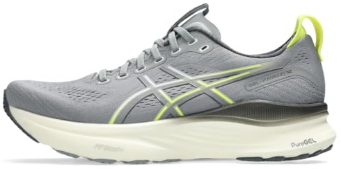 ASICS Gel-Kayano 32 löparskor för män, Grus/Citron, 43.5 EU