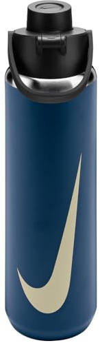 NIKE 9341/83 SS Recharge Chug Bottl 487 BLUE FORCE/BLACK/LT KHAKI - -
