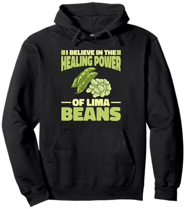 Lima Bean Funny Planting Vegetable Seeds Pullover Hoodie