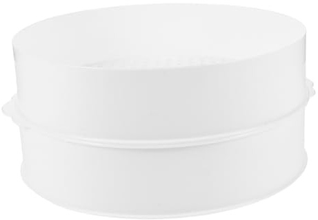 UKCOCO Caja de Vapor para Microondas Soporte para Alimentos al Vapor Vaporera para Horno Microondas Utensilios de Cocina Hogar Vaporera Cocinar