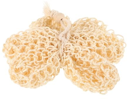 HONITANO Bola de Baño y Diseño Sencillo para Adultos de Sisal Exfoliante Esponja de Ducha Natural Espuma Cómoda para Cuidado Corporal en Casa