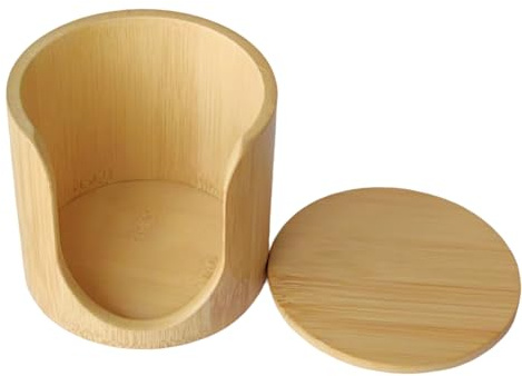 Soporte de algodón, dispensadores de almohadillas de algodón higiénico, soporte para almohadillas de algodón, ideal para mujeres, señoras, esposas, madres, amantes de la belleza, hogar, salón