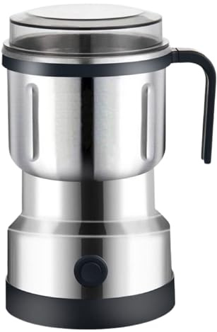 Moulin À Café Électrique Professionnel En Acier Inoxydable,500ml Moulin À Céréales Multifonctionnel Moulins À Cafés Ultra-Fin, Broyeur De Grains De Café, De Blé Sec, Pour Usage Domestique
