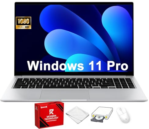 Samsung Galaxy Book4 Business Laptop 15.6 FHD LED Display, Intel Core 7 150U (10-Core up to 5.4GHz), 16GB RAM 1TB SSD, Copilot AI PC, Backlit Keyboard, Long Battery, Windows 11 Home for Work & Study