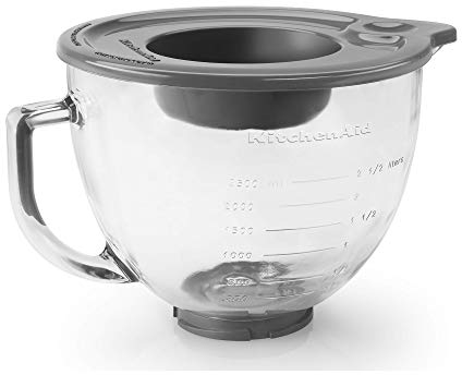 KitchenAid K5GB Mixer and Kitchen Processor, Glass, Clear
