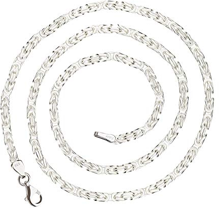 925 Silberkette: Königskette Silber 3,5mm und 60cm - KK-35-60