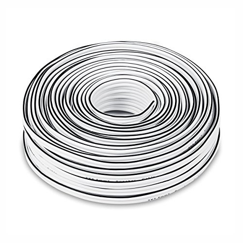 Teufel 30 m Lautsprecherkabel 2 x 2,5 mm² kupfer - weiß