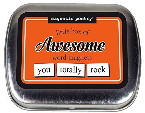 magnetisch Poesie – Little Box of Awesome – Worte für Kühlschrank – Schreiben Gedichte und Buchstaben auf Den Kühlschrank