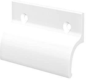 MS Beschläge® Balkontürgriff Terassentürgriff Ziehgriff aus Aluminium (Weiß - RAL 9016)