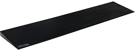 LIEKUMM Gummi Türschwellenrampe 3cm Höhe, 650kg Tragkraft Rollstuhlrampe, rutschfest Schwellenrampe für Türöffnungen, Bordsteine, Stufen, Scooter, Kinderwagen, Motorrad