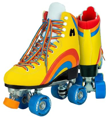 Moxi Skates – Regenbogenreiter – Lustige und modische Rollschuhe für Damen