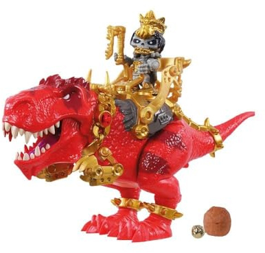 TREASURE X Dino Gold Dino Dissection T-Rex - Exklusives Spielset mit Hunter-Figur und Dinosaurier; 16 Abenteuerlevel und Chance auf echten Goldschatz in jeder 8. Verpackung
