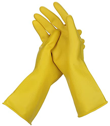 MWBLN Dishwashing gloves,5Pair 10Pair Latex Gloves,Household Cleaning House Garden Kitchen Dishwashing Mittens XL 10Pairs