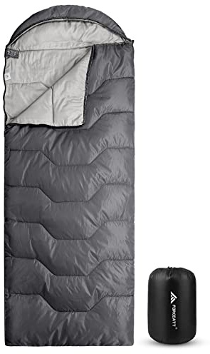 Forceatt Sac de Couchage 3 Saisons, Usage iIntérieur et Extérieur, Ultra Léger, Adapté à la Randonnée, au Camping et Aux Activités de Plein Air Sac de Couchage Adulte