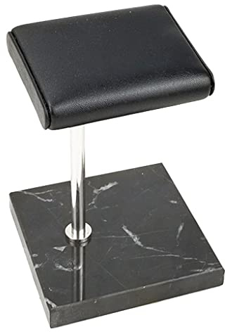 Dickly Eleganter Marmor Uhrenständer mit silbernem