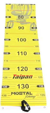 Mostal XL Maßband 140x20cm Measure Tape Messband 1,40m Raubfischzubehör