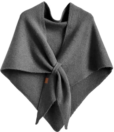 Einfarbiger Stola für Abendkleid | Pashmina Schal Damen | Damens Schal Stola Damen Festlich für Abendkleid | Gestrickte Tücher und Wickel Hochzeit Schultertuch Schulteroberteil für alle Jahreszeiten