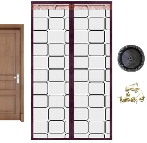 Pantalla De Puerta De Aislamiento Magnético - Panel Térmico Transparente Eva, Cortina Antiinsectos A Prueba De Viento, Protector De Pantalla Autoadhesivo De Junta De Aire Barrera De Entrada Suave Para