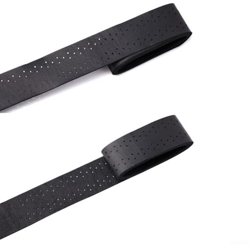 Honseadek Rutschfestes Griffband für Tennis, Badminton, Squashschläger, 110 cm, importierte PU-Handbandage mit Schweißabsorption, 2,5 cm Breite x 0 (Pulver)