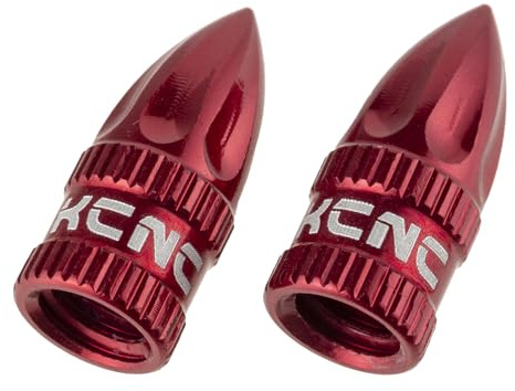 KCNC Ventilkappen Presta French Pair MTB Rennrad Rot