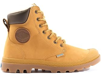 Palladium unisex pampa sport manschett WPS klassiska stövlar, Jaune 846 bärnsten guld mellantuggummi, 42 EU