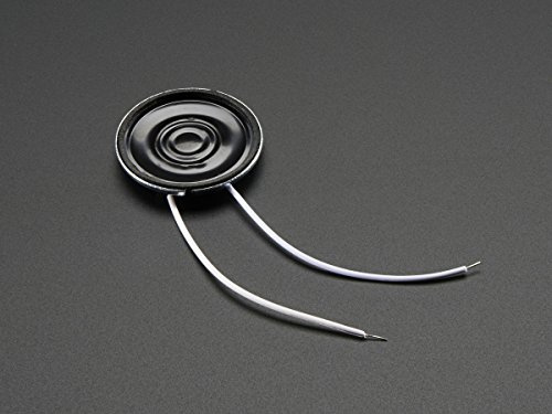 Adafruit Mini Metal Speaker w/ Wires - 8 ohm 0.5W [ADA1890]