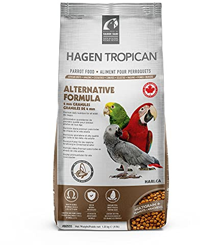 Tropican Papegojfoder med alternativ formel - 1,8 kg