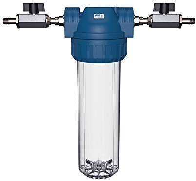 WM aquatec – Wasserfilter-Gehäuse Größe M mit verschiedenen Anschlussvarianten zur Filtration & Wasseraufbereitung – filtert Rost, Sand, Pollen, Parasiten & Schmutzstoffe im Wasser effektiv heraus