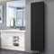 ELEGANT Radiatore a pannello verticale, 1800 x 539 mm, doppio strato, attacco centrale, radiatore da bagno, design verticale, piatto