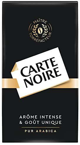 Carte Noire, Classique, Café Moulu Idéal pour les Cafetières Filtres, pour un Café avec un Arôme Intense et Subtil, avec des Notes Suaves et Profondes, 100% Arabica, Torréfié en France, Paquet de 250g