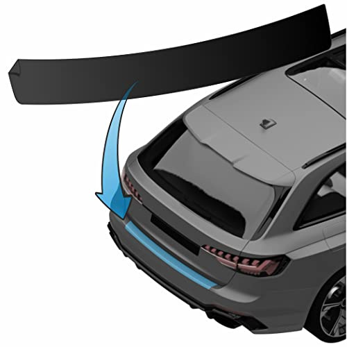 MisterLacky – Lackschutzfolie mit Rakel als Ladekantenschutz Folie passend für Suzuki Splash Typ EX, ab BJ 2008 in schwarz matt (150µm)