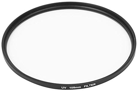 Filtro de Lente UV, Vidrio óptico Ligero 105mm Accesorio de Filtro de Lente UV para para para Cámara Digital SLR