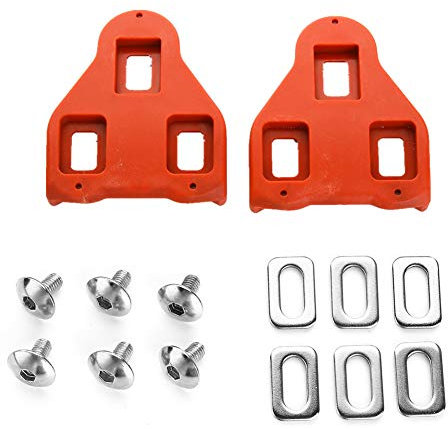 Klickpedale MTB Cleats Klampe Rennrad Stollen Bike Stollen Zyklus Stollen Black,One Size