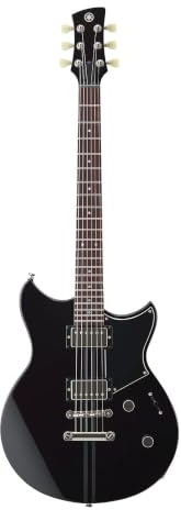 Yamaha 6 String Solid-Body Electric Guitar, Right, Black (RSE20 BL)