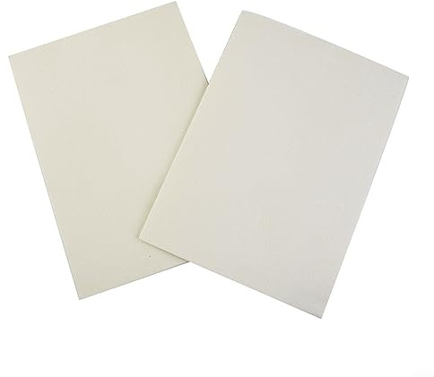 2 Stück Flam Dichtung, Dichtung für Ofenrohr Klappen Auspuffrohr, Auspuffrohr, Ofen, Kamin Dichtungsmaterial, Hitzebeständig bis 1260 °C, 155 x 297 x 3 mm