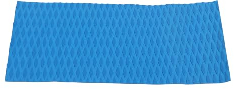 Surfbrett Traktionspad, rutschfeste Deck Pad Griffmatte, Eva Schaum Surfbrett Griffpolster, Universelles DIY zuschneidbares Blatt für Kajak Skimboard Surfbrett Skateboard (Blue)