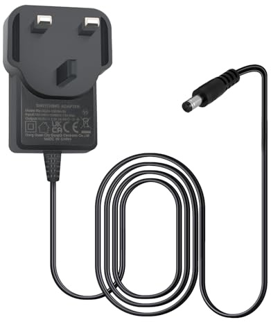 12V AC DC Adapter Charger Power Supply Compatible with RENPHO, IKristin,Comfort,WOQQW,VIKTOR JURGEN,InvoSpa Shiatsu Back Neck Shoulder Massager Power Cord Snailax Chair Pad Home Adapter