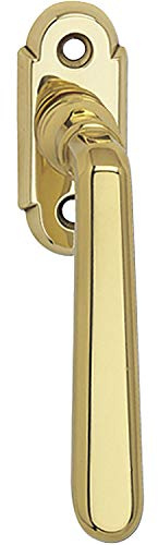 MARCHESI 1231-2512 (65 x 28) VK 7 x 35 MSP fönsterhandtag ALT-Wien kvadrat 7 x 35, längd 105 mm, polerad mässing, silver