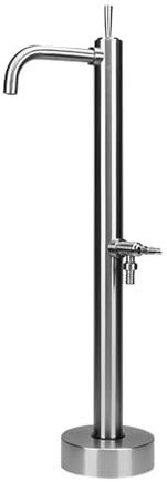 ZYZSY Columna Agua jardín Acero Inoxidable, tubería de Agua anticongelante para Exteriores, Exterior Fuente Columna de Agua Conectar Mangueras Regar Plantas Flores(15.8 * 74cm/6.2 * 29.1in)