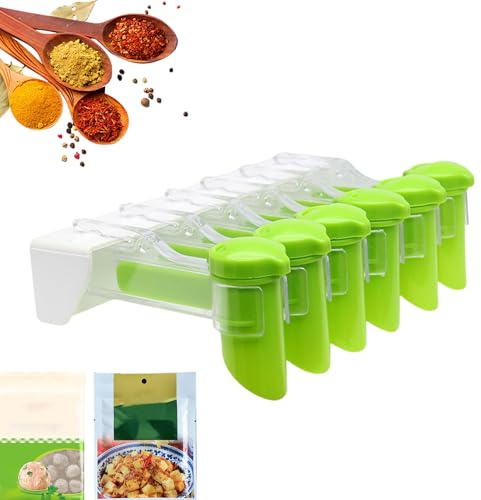 Generico Organizzatore Spezie per - Scaffale Spezie Adesivo con Ganasce,Vassoio Senza Forare per Cucina Frigorifero Snack Bagno