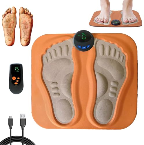 Fußmassagegerät Pro, 2026 Neu Fussmassagegerät, Tragbares fußmassagegerät Durchblutung mit Fernbedienung zur Zuhause