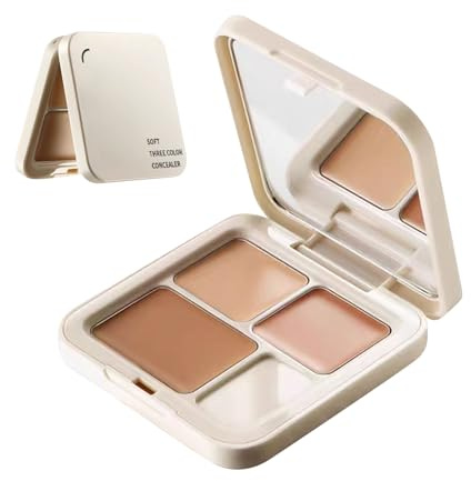 Palette Correttori 3 Colori | Correttore ad Alta Pigmentazione | Base Viso Coprente per Occhiaie Imperfezioni e Arrossamenti della Pelle