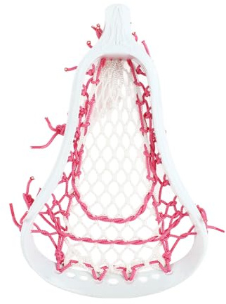 ADMYTHGB Lacrosse Head Mesh Strung, Tête de Crosse en Nylon Résistant à l'usure pour Entraînement et Compétition, Tête de Crosse Durable avec Design de Remplacement Facile, Têtes de Crosse (Femmes)