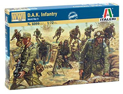 Italeri 6099S - 2. Weltkrieg German Africa Corps, Mittel