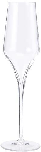 Luigi Bormioli 7540461 Supremo Boîte de 6 Flûtes Cristal Transparent 6,4 x 6,4 x 25 cm