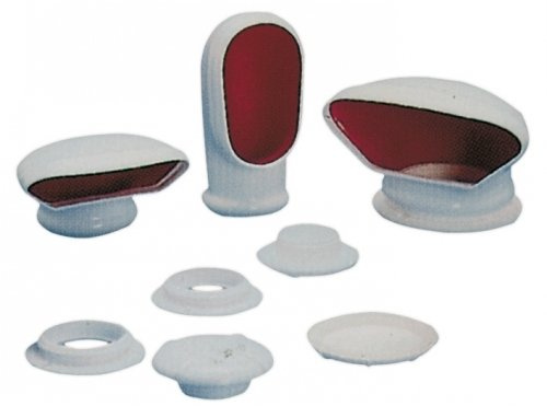 Osculati Flaches PVC-Lüftungsgitter, klein